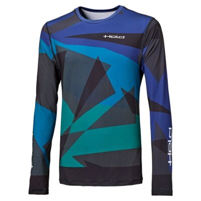 Held STYLE SKIN 2 TOP letní funkční triko černé/modré vel.3XL